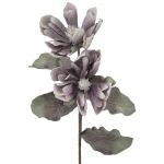 Sztuczna magnolia piankowa x2 w kolorze jasnym fiolecie 110 cm