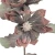 Sztuczna magnolia piankowa x2 w kolorze jasno bordowym 110 cm