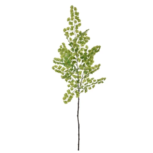 Sztuczna gałązka miłorzębu w kolorze zielonym 120 cm