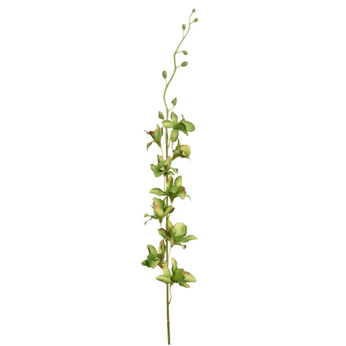 Sztuczny storczyk tajlandzki w kolorze ciemno zielonym 72 cm
