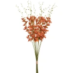 Sztuczny storczyk tajlandzki w kolorze miodowym 72 cm