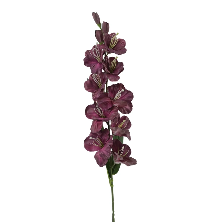Sztuczny gumowany mieczyk w kolorze fuksji 90 cm