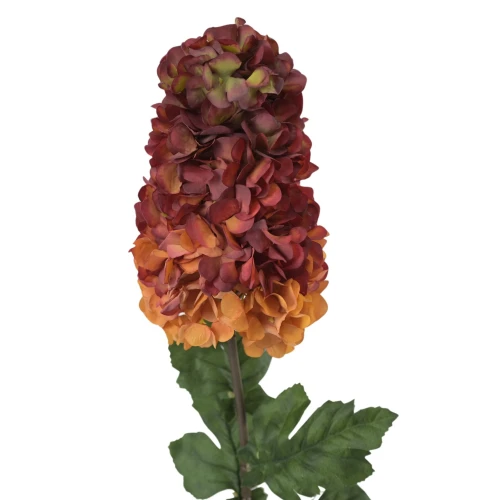 Sztuczna hortensja bukietowa w kolorze czerwonym 94 cm