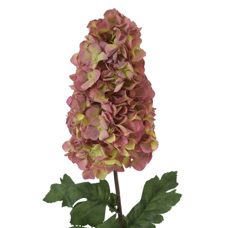 Sztuczna hortensja bukietowa w kolorze różowym 94 cm