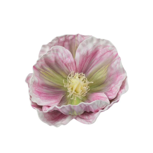 Sztuczny mak piankowy w kolorze różowym 12 cm