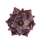 Sztuczna gumowa magnolia w kolorze brązowo/fioletowym 18 cm