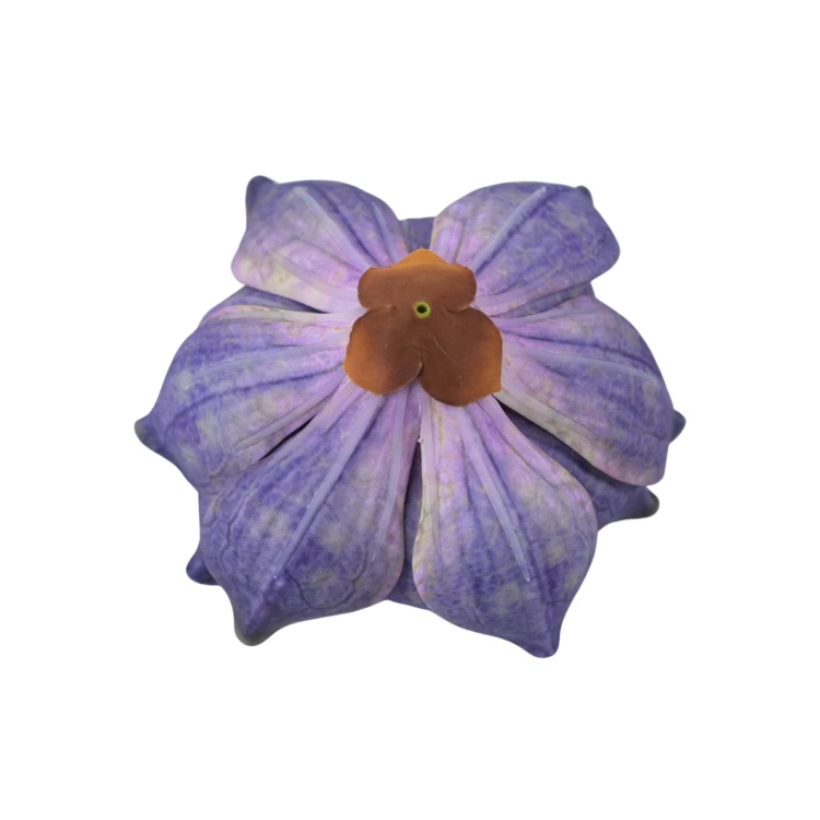 Sztuczna gumowa magnolia w kolorze atramentowym 18 cm