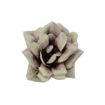 Sztuczna gumowa gardenia w kolorze biało/różowym 13 cm