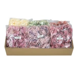 Karton główek piwonii mix kolorów 14 cm