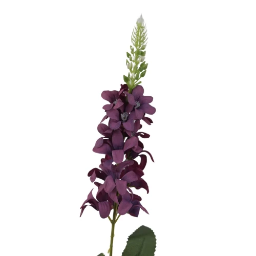 Sztuczna krótka ostróżka w kolorze fioletowym 72 cm