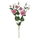 Sztuczna eustoma w kolorze brudnym różu 80 cm