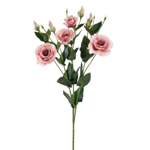 Sztuczna eustoma w kolorze różowym 80 cm
