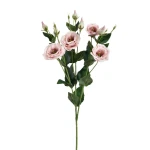Sztuczna eustoma w kolorze kaszmirowym 80 cm