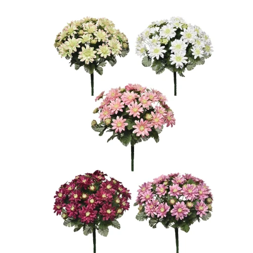 Karton bukietu margaretki mix kolorów 40 cm