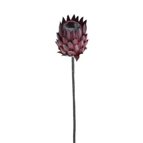 Sztuczny karczoch gałązkowy w kolorze bordowym 70 cm