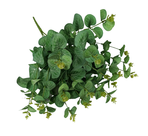 Sztuczny bukiet eukaliptus w kolorze zielonym 47 cm