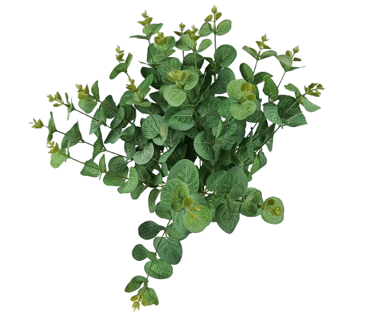 Sztuczny bukiet eukaliptus w kolorze zielonym 47 cm