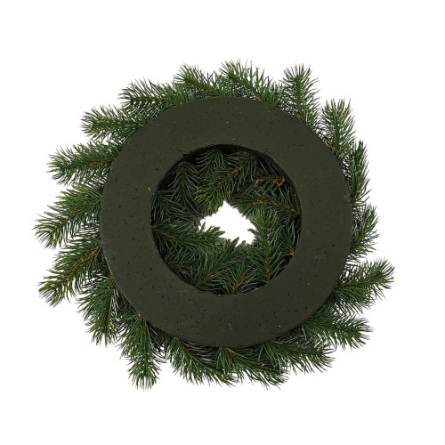 Wianek z jodły od tyłu 28 cm