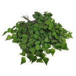 Sztuczny liść brzozy w kolorze zielonym 62 cm