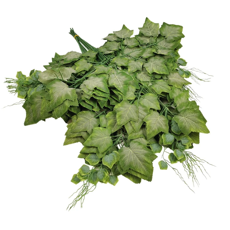 Liść winogrono w kolorze zielonym omszonym 71 cm
