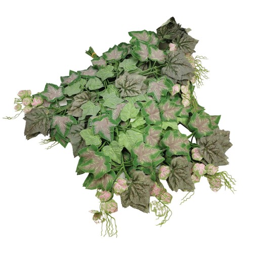 Liść winogrono w kolorze zielono-fioletowym omszonym 71 cm