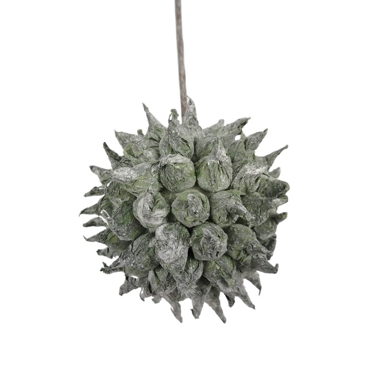 Karczoch omszony w kolorze zielonym 44 cm