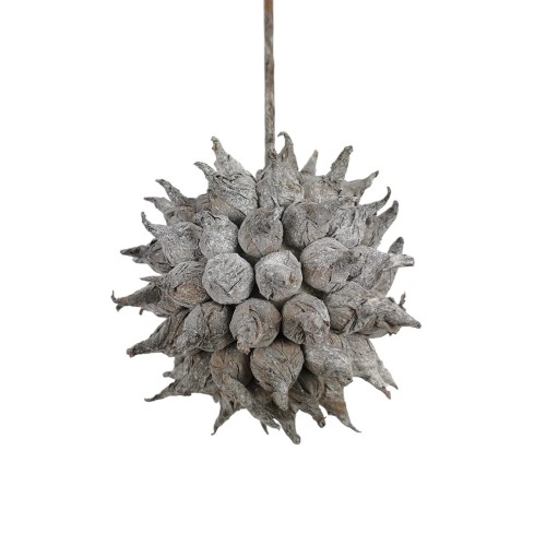 Karczoch omszony w kolorze brudnym zielonym 44 cm