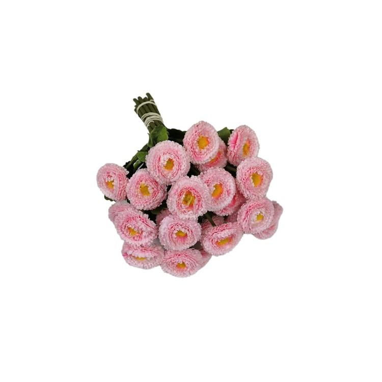 Stokrotka w kolorze jasno różowym 22 cm