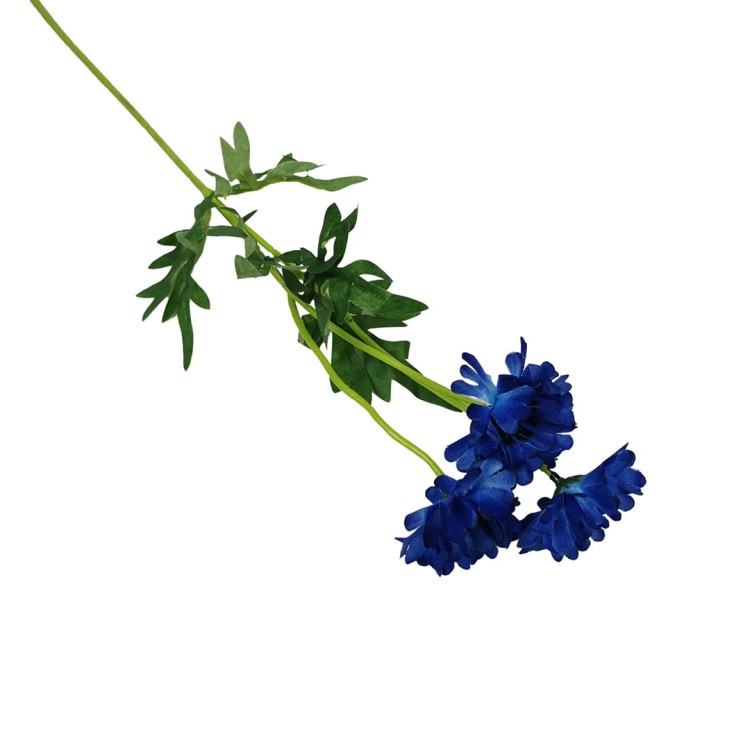 Kwiat chaber w kolorze niebieskim 50 cm