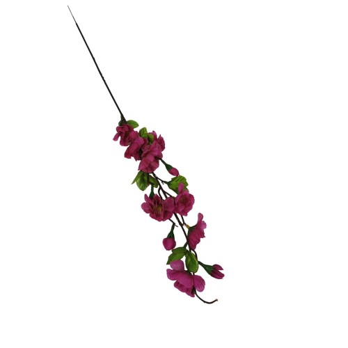 Gałązka jabłoni w kolorze fuksji 65 cm