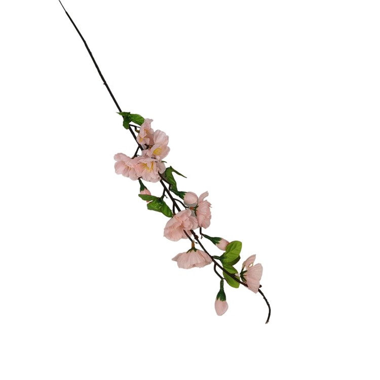 Gałązka jabłoni w kolorze różowym 65 cm