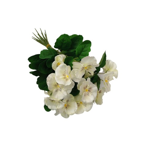 Bratek na piku w kolorze białym 34 cm