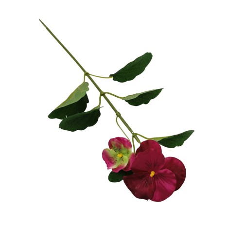 Bratek na piku w kolorze fuksji 34 cm