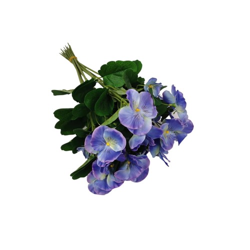 Bratek na piku w kolorze niebieskim 34 cm