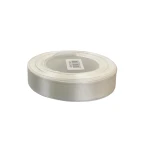 Wstążka atlasowa 15mm/25m w kolorze kremowym