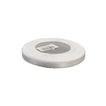 Wstążka atlasowa 6mm/25m w kolorze białym