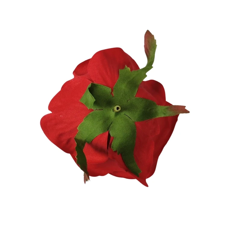 Róża velvet w kolorze czerwonym 8 cm
