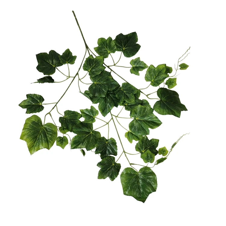 Liść winogrono w kolorze jasno zielonym 76 cm