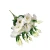 Sztuczna eustoma na piku w kolorze białym 50 cm
