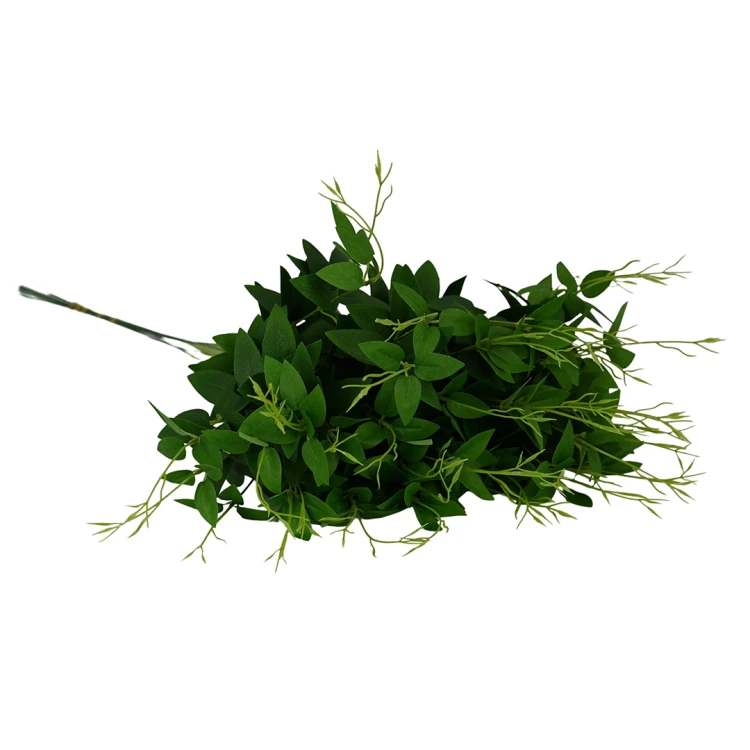 Sztuczny barwinek w kolorze zielonym 66 cm