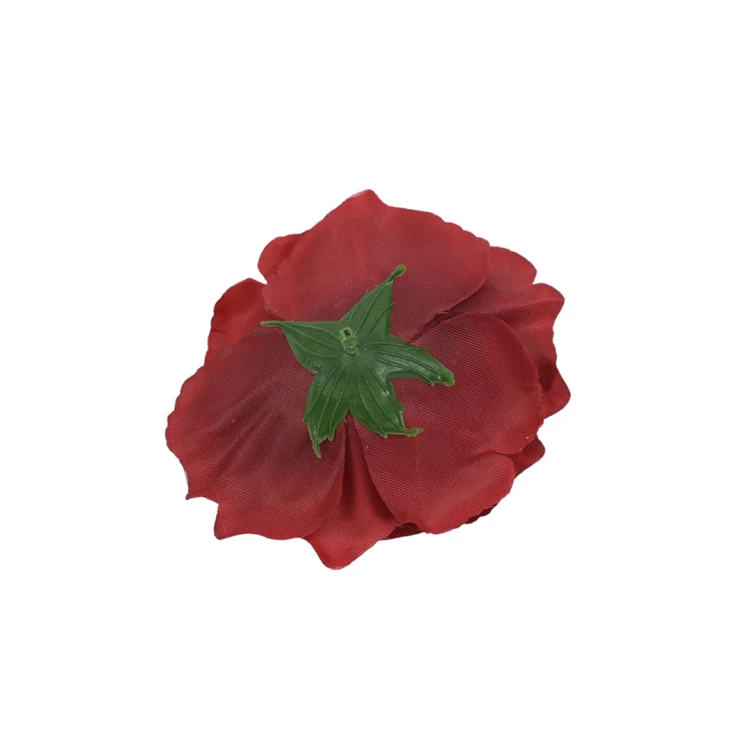 Sztuczna róża sonia w kolorze czerwonym 12 cm