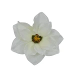 Sztuczna wyrobowa magnolia w kolorze białym 19 cm