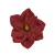 Sztuczna wyrobowa magnolia w kolorze bordowym 19 cm
