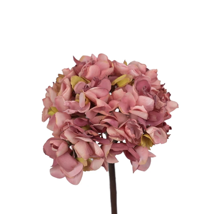 Hortensja w kolorze różowym na łodydze 50 cm