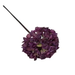 Sztuczna hortensja w kolorze fioletowym na łodydze 50 cm