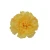 Sztuczna główka, goździk w kolorze jasno żółtym 8 cm