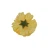 Sztuczna główka, goździk w kolorze jasno żółtym 8 cm