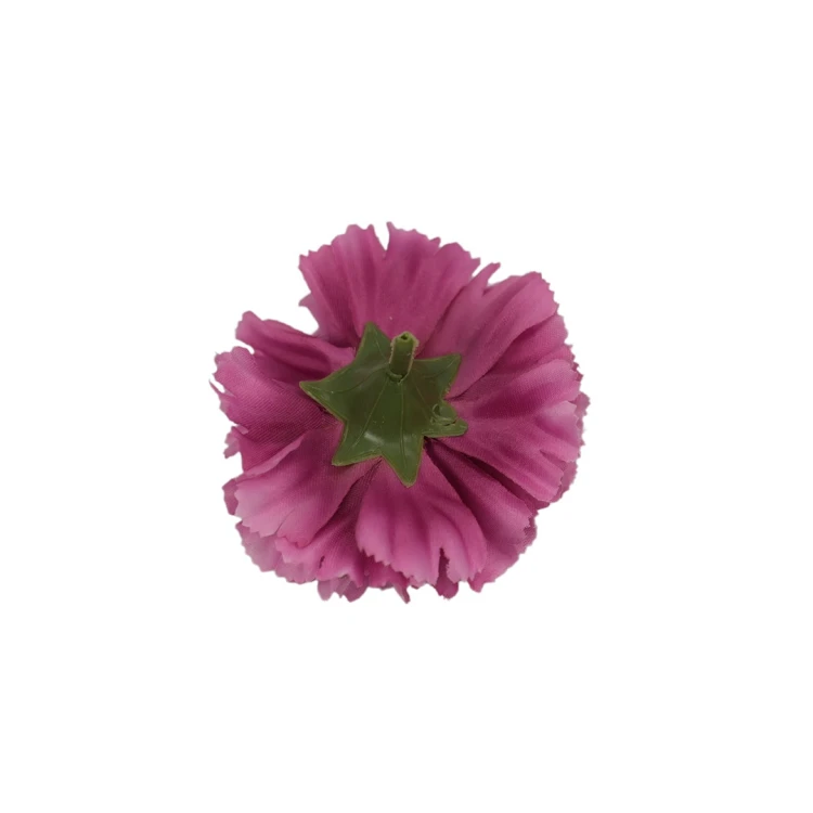 Sztuczny goździk w kolorze fioletowym 8 cm