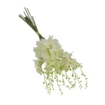 Sztuczny storczyk tajlandzki w kolorze białym 72 cm