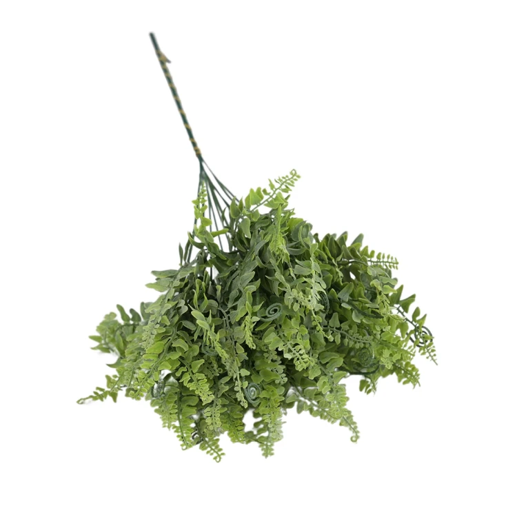 Sztuczny pik paprotki w kolorze szaro-zielonym 47 cm